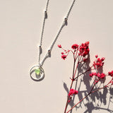 Ketting Rond Lichtgroen – You Are Wonderful