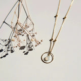 Ketting Rond Crème – New Life