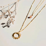 Ketting Zon Lichtroze – Congratulations