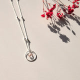 Ketting Rond Lichtroze – Thinking Of You