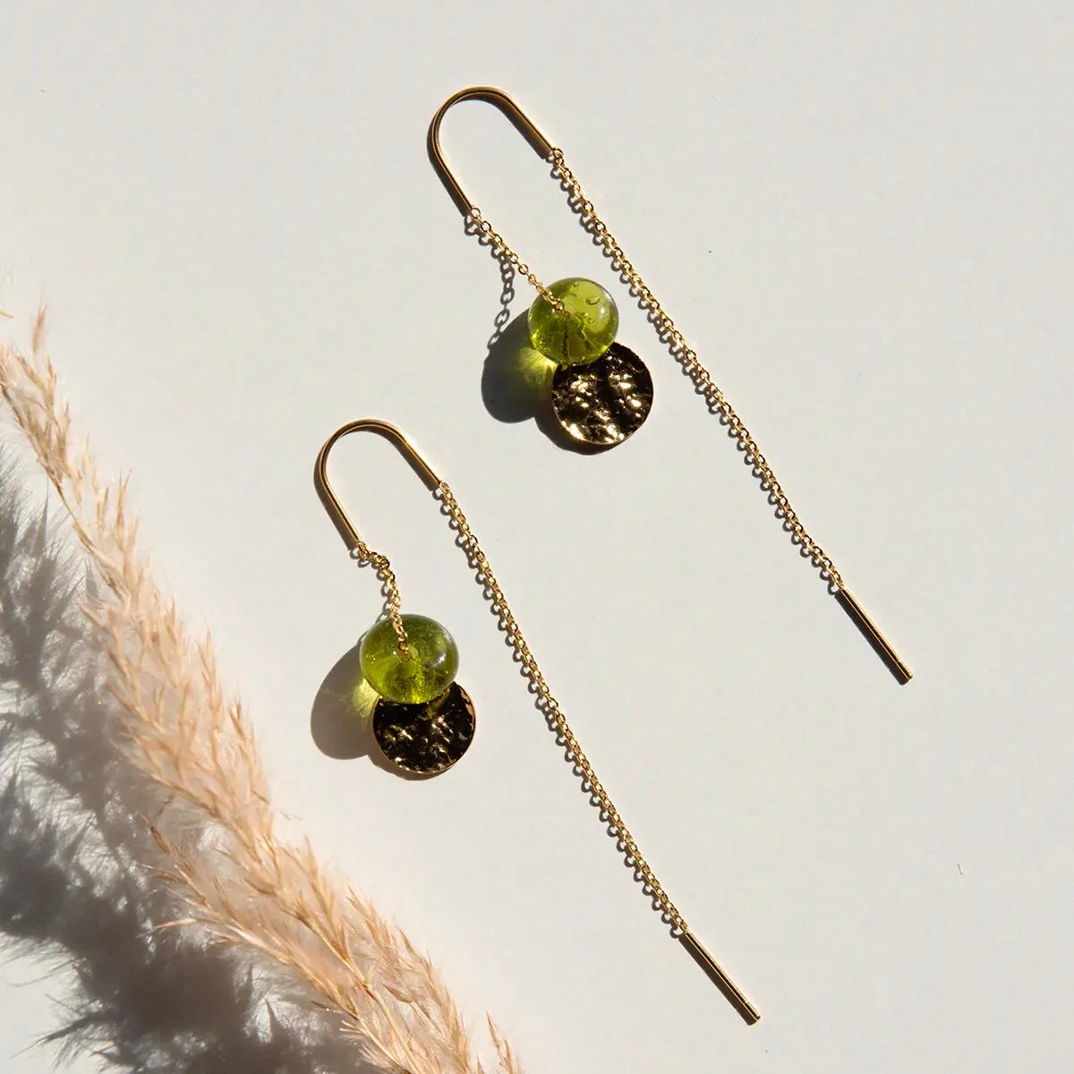Oorbellen Zeegroen – You Can
