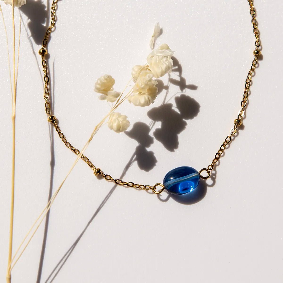Armband Blauw - Keep dreaming - shopvinoos