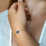 Armband Blauw - Keep dreaming - shopvinoos
