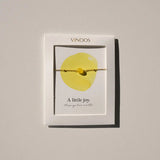 Armband Geel - A little joy. - shopvinoos