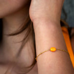 Armband Oranje - You are golden. - shopvinoos