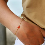 Armband Oranje - You inspire me - shopvinoos