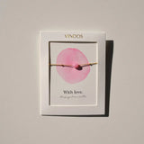 Armband Roze - With love. - shopvinoos