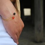 Armband Zwart - No one like you - shopvinoos