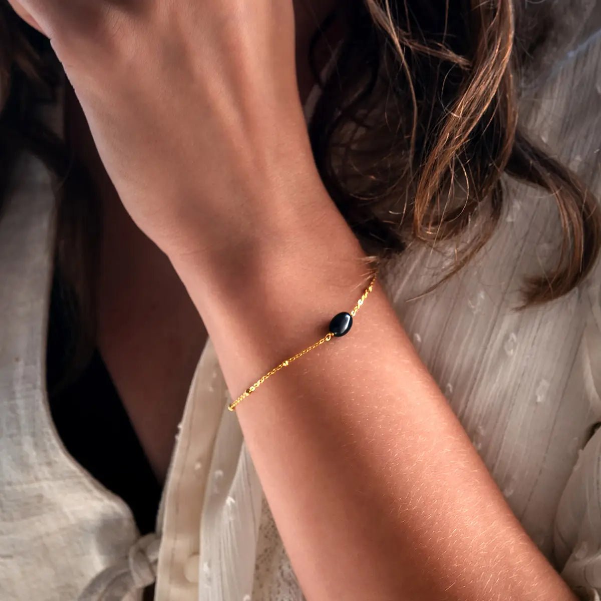 Armband Zwart - No one like you - shopvinoos