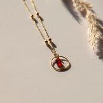 Ketting Cirkel Merlot - Always together. - shopvinoos