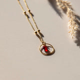 Ketting Cirkel Merlot - Always together. - shopvinoos