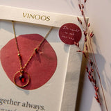 Ketting Cirkel Merlot - Always together. - shopvinoos