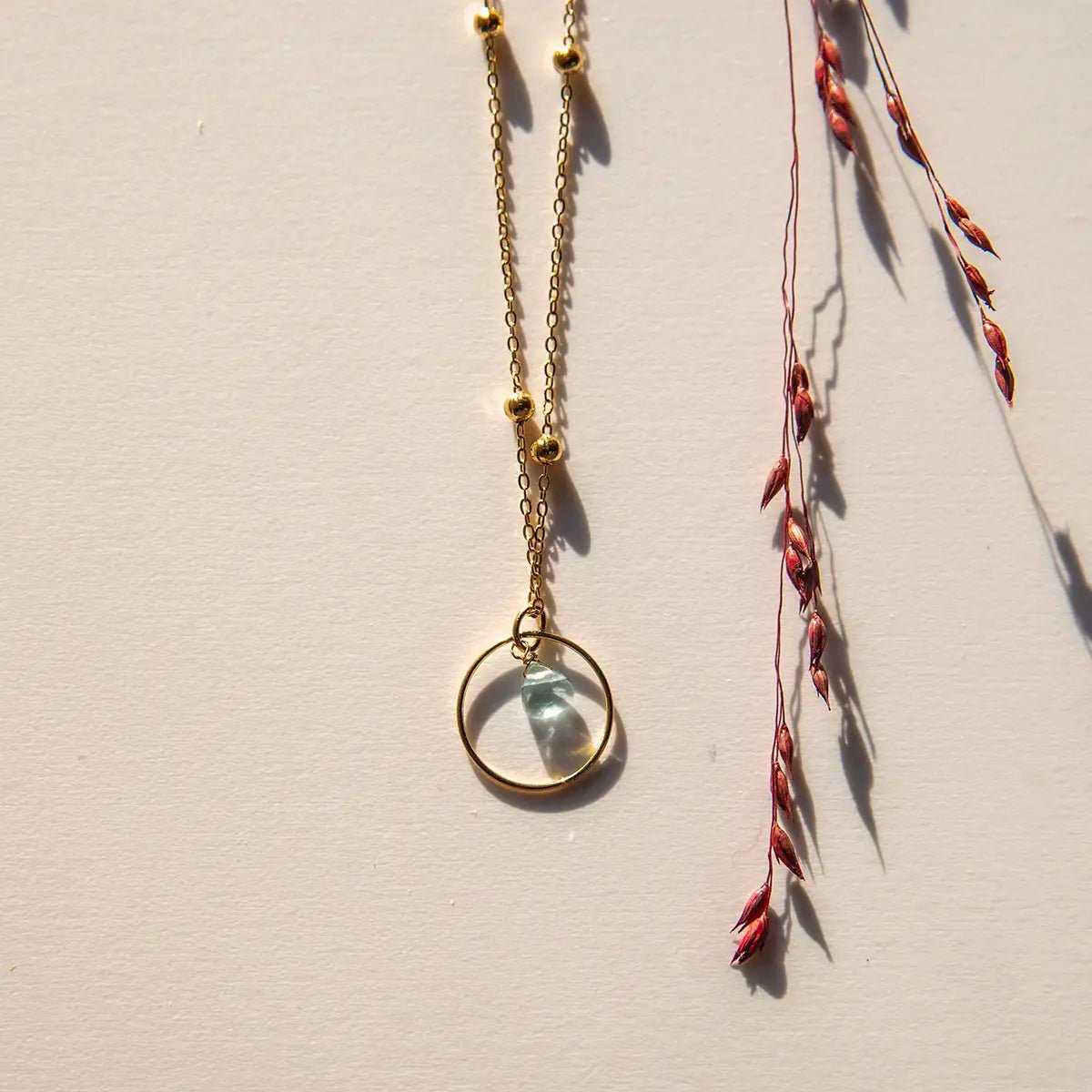 Ketting Cirkel Oceaan - Pure you. - shopvinoos