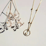 Ketting Rond Crème – New Life - shopvinoos