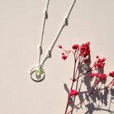 Ketting Rond Lichtgroen – You Are Wonderful - shopvinoos