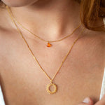 Ketting Zon Amber - Inner glow. - shopvinoos