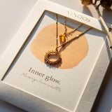 Ketting Zon Amber - Inner glow. - shopvinoos