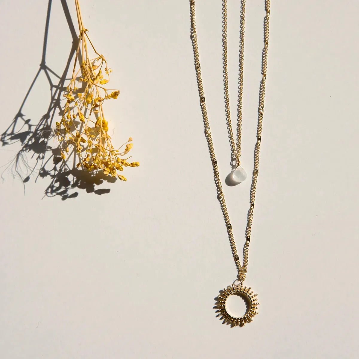 Ketting zon Crème – Cheers To You - shopvinoos