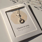 Ketting zon Crème – Cheers To You - shopvinoos