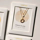 Ketting zon Crème – Cheers To You - shopvinoos