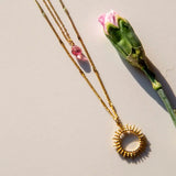 Ketting Zon Fuchsia - Keep blooming. - shopvinoos