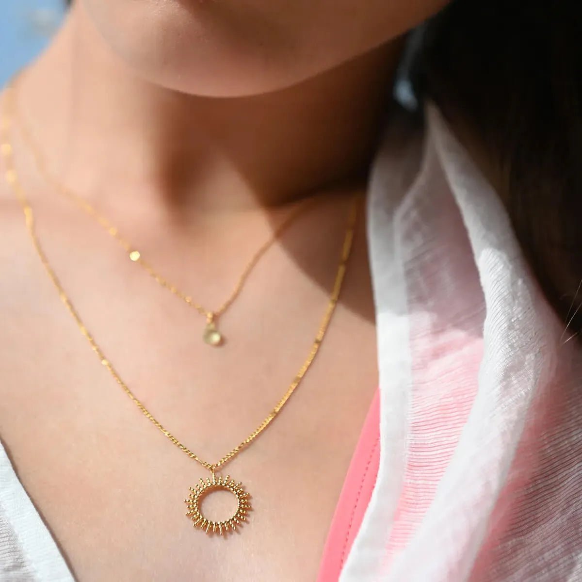 Ketting Zon Groen – No Words - shopvinoos