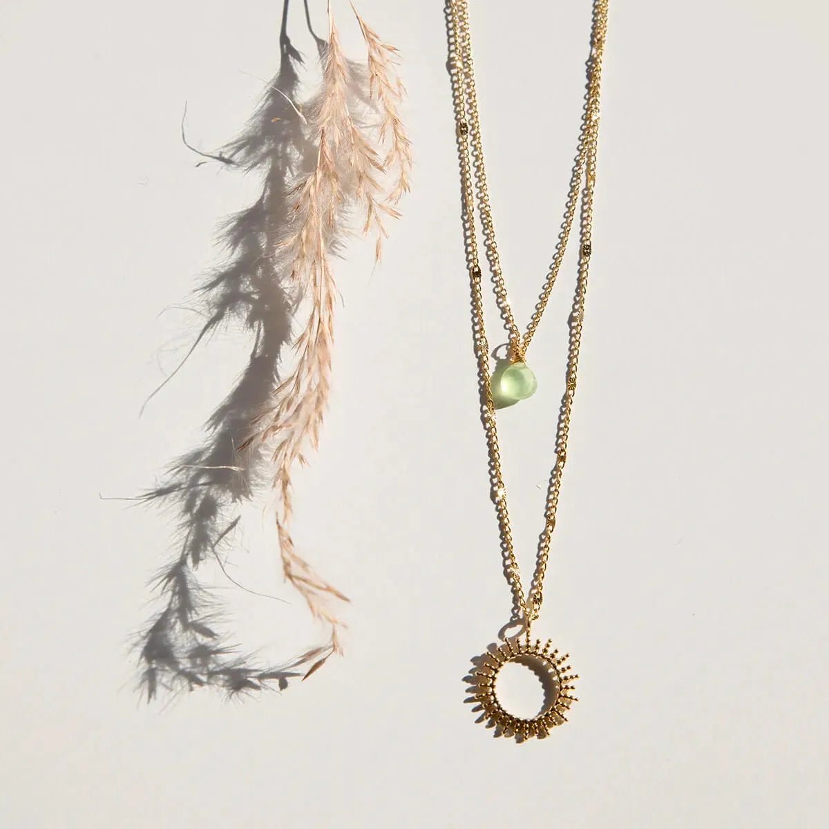 Ketting Zon Groen – No Words - shopvinoos