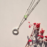 Ketting Zon Groen – No Words - shopvinoos