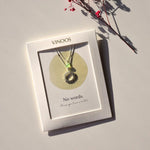Ketting Zon Groen – No Words - shopvinoos