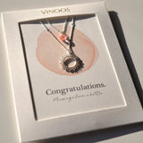 Ketting Zon Lichtroze – Congratulations - shopvinoos
