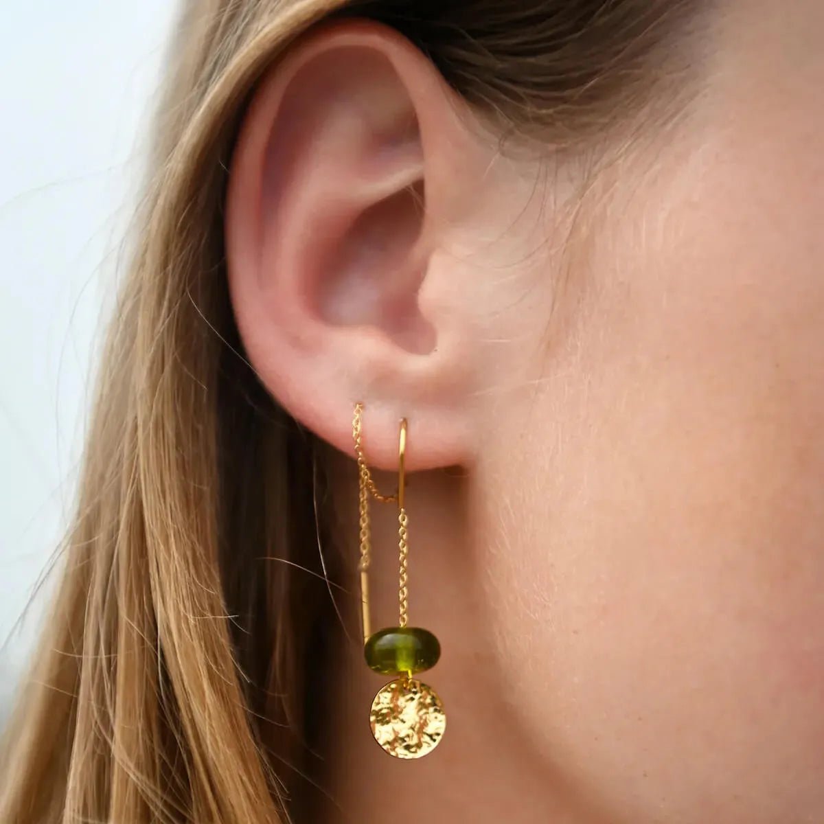 Oorbellen Zeegroen – You Can - shopvinoos