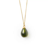 Proostparel Ketting – Olijfgroen - shopvinoos
