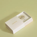 Ring Enkel Goud - Groen - shopvinoos