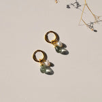 Troostparel Oorbel – Turquoise Met Parel - shopvinoos