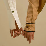 Verbindings Knoopjes – Olijfgroen Satijn - shopvinoos